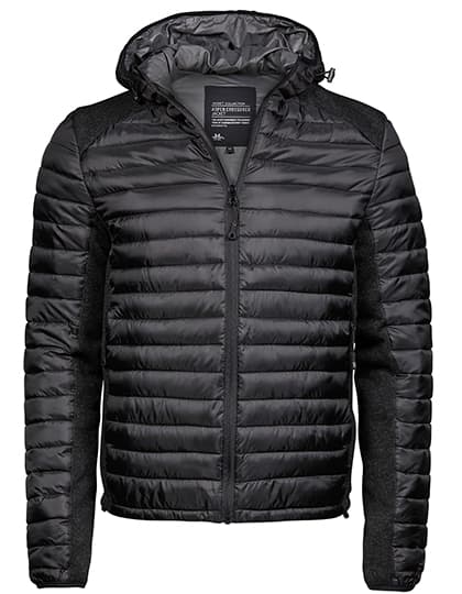 Men´s Hooded Outdoor Crossover Jacket — Black