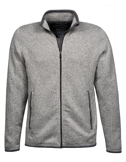 Men´s Outdoor Fleece Jacket — Grey Melange