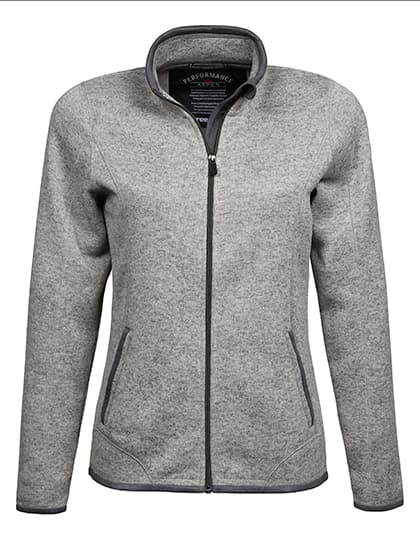 Women´s Outdoor Fleece Jacket — Grey Melange