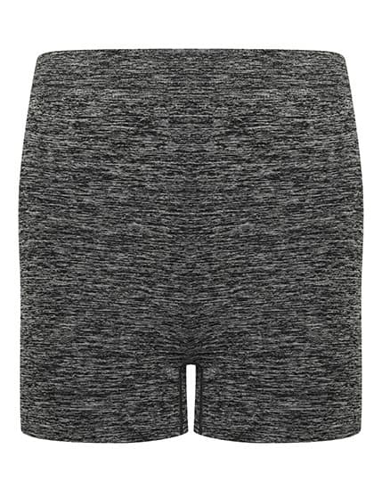 Ladies´ Seamless Shorts — Dark Grey Marl