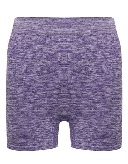 Ladies´ Seamless Shorts — Purple Marl