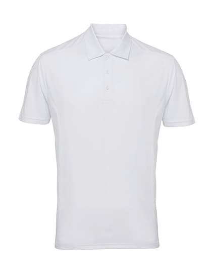 Men´s Panelled Polo — White