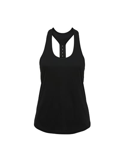 Women´s Performance Strap Back Vest — Black