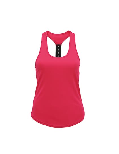 Women´s Performance Strap Back Vest — Hot Pink