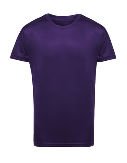 Kids Performance T-Shirt — Bright Purple