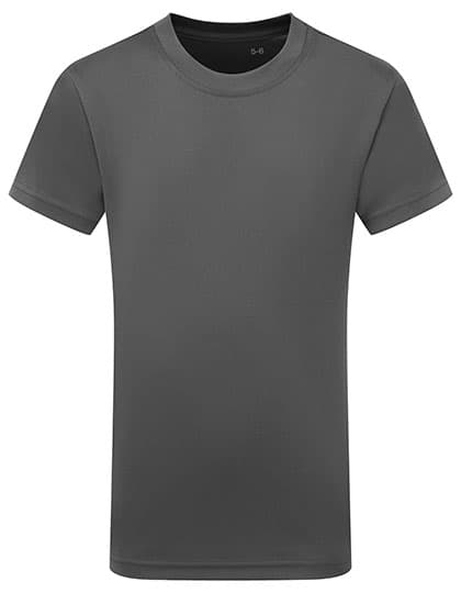 Kids Performance T-Shirt — Charcoal