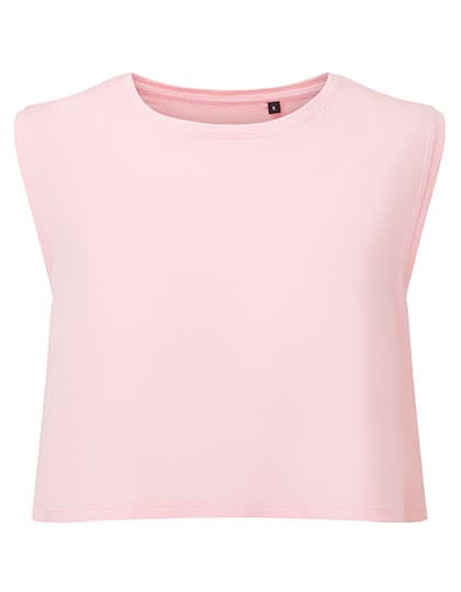 Women´s TriDri® Organic Crop Tank — Light Pink