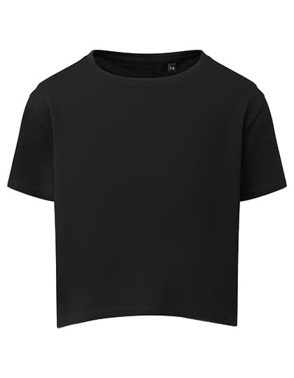Kids Boxy Tee — Black