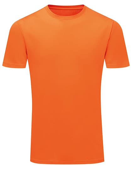 TriDri® Ion-Charge recycled textured tee — Orange