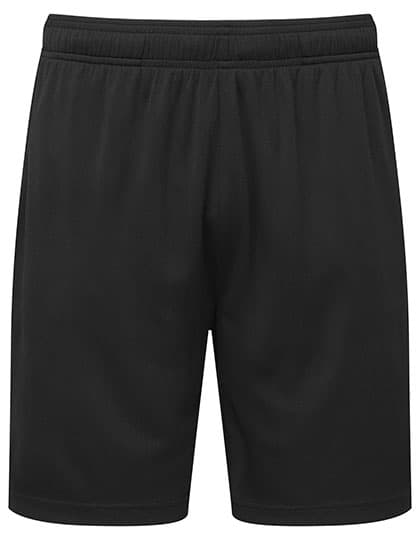 Unisex TriDri® Ion-Charge performance shorts — Black