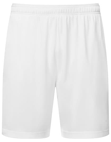Unisex TriDri® Ion-Charge performance shorts — White