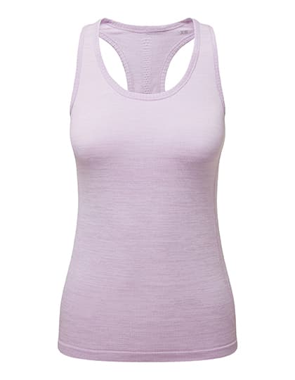 Women´s Recycled Seamless ´3D Fit´ Multi-Sport Flex Vest — Lilac Melange