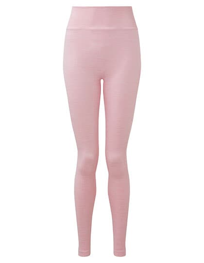 Women´s Recycled Seamless ´3D Fit´ Multi-Sport Flex Leggings — Light Pink Melange