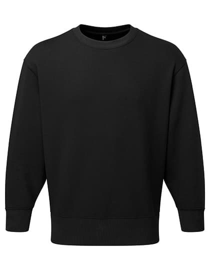Unisex TriDri® oversized sweatshirt — Black