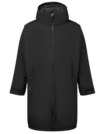 TriDri® All Seasons Waterproof Changing Robe — Black