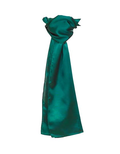 Satin Scarf — Bottle Green