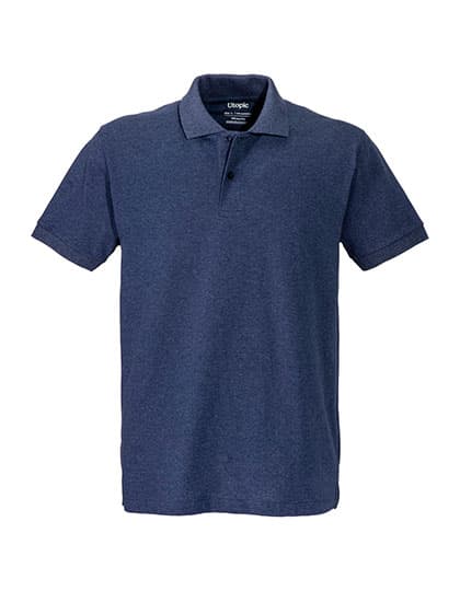 Unisex Short-Sleeved Polo Shirt — Blue-Night