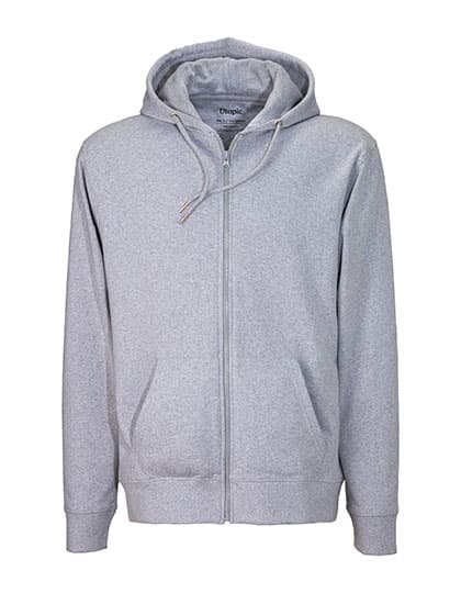 Unisex Hooded Jacket — Grey