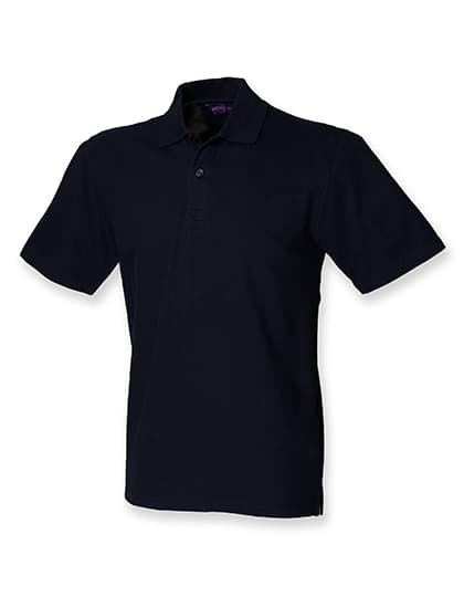 Men´s Stretch Piqué Polo Shirt — Navy