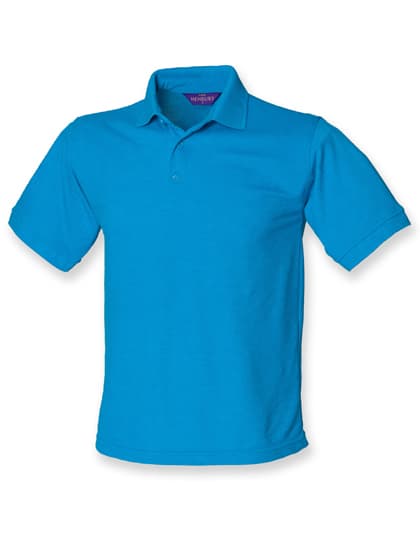 Men´s 65/35 Classic Piqué Polo Shirt — Sapphire Blue