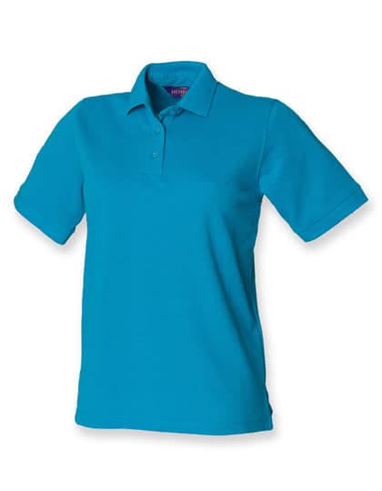 Ladies´ 65/35 Classic Piqué Polo Shirt — Turquoise