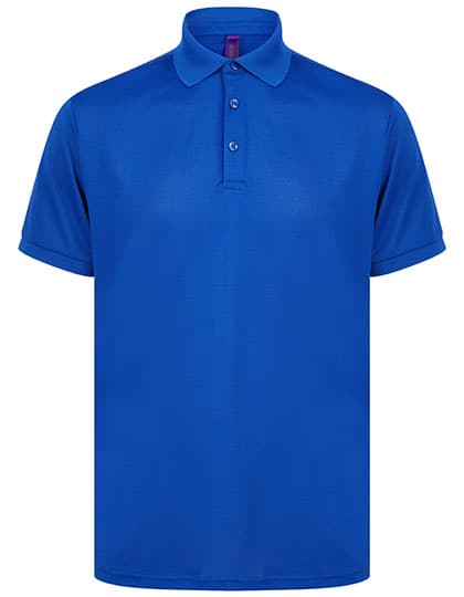 Recycled Polyester Polo Shirt — Royal