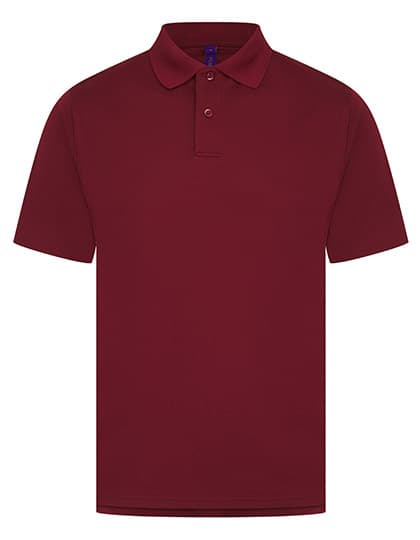 Men´s Coolplus® Wicking Polo Shirt — Burgundy