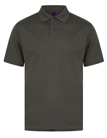 Men´s Coolplus® Wicking Polo Shirt — Heather Charcoal