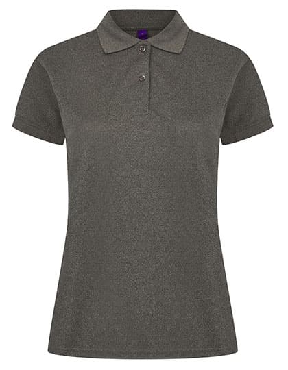 Ladies´ Coolplus® Wicking Polo Shirt — Heather Charcoal