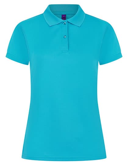 Ladies´ Coolplus® Wicking Polo Shirt — Turquoise