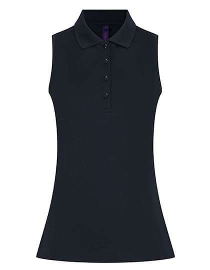 Ladies´ Sleeveless Coolplus® Polo Shirt — Navy