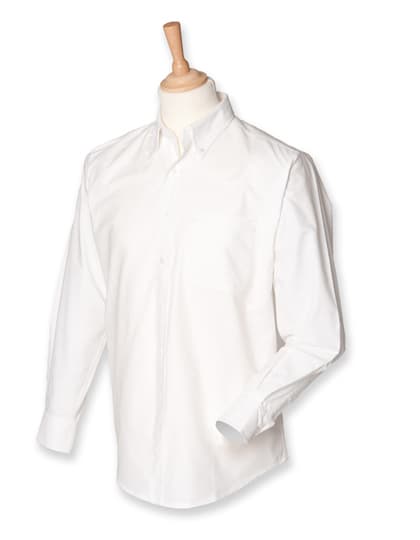 Men´s Classic Long Sleeved Oxford Shirt — White