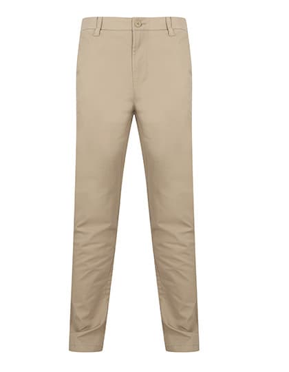 Men´s Stretch Chino with Flex Waistband — Stone