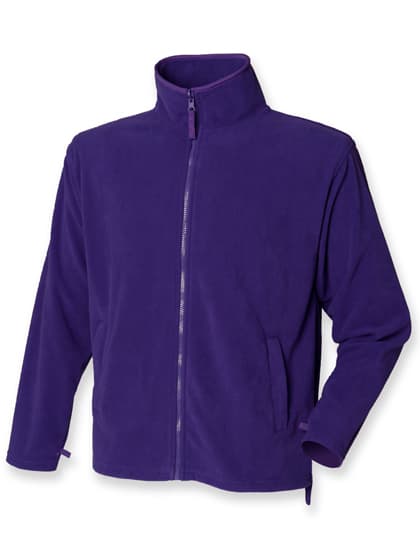 Men´s Microfleece Jacket — Purple