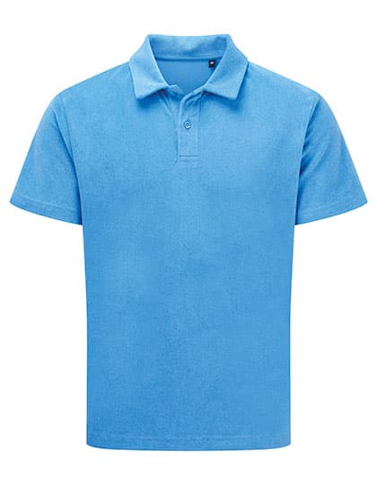 Men´s Terry Polo — Sea Blue