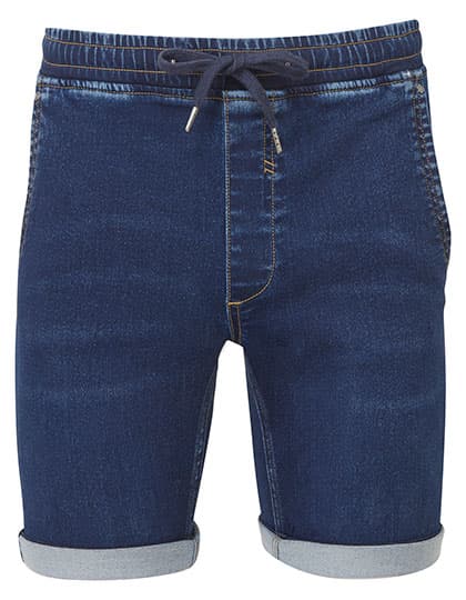 Men´s Denim Drawstring Shorts — Blue (5435 C)