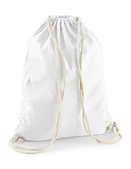 Cotton Gymsac — White