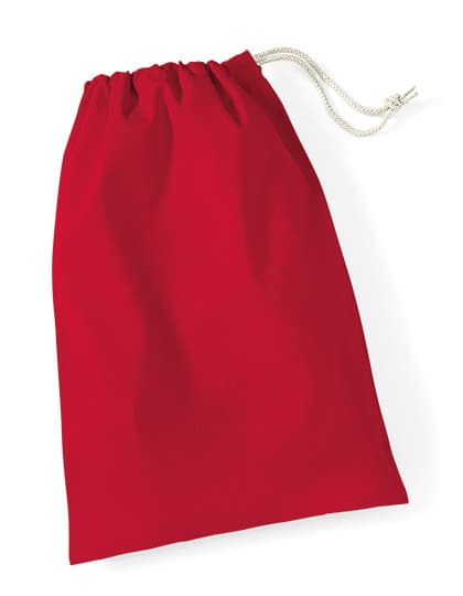 Cotton Stuff Bag — Classic Red