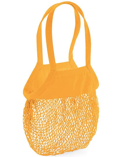 Organic Cotton Mesh Grocery Bag — Amber