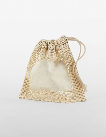 Organic Cotton Mesh Sacks — Natural