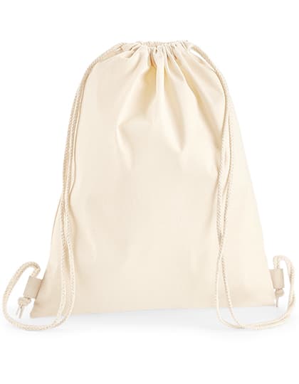 Premium Cotton Gymsac — Natural