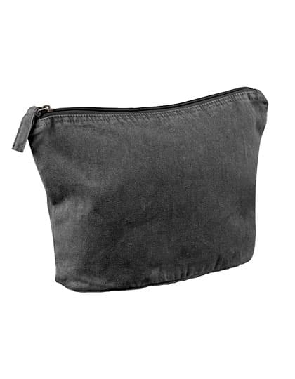 Garment Dyed Accessory Bag — Vintage Black
