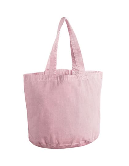 Garment Dyed Shopper — Vintage Dusky Pink