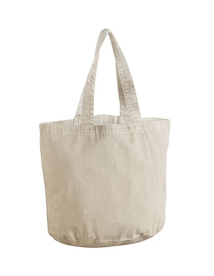 Garment Dyed Shopper — Vintage Sand