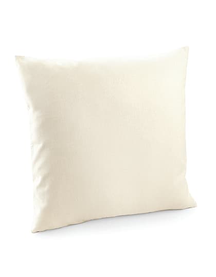 Fairtrade Cotton Canvas Cushion Cover — Natural