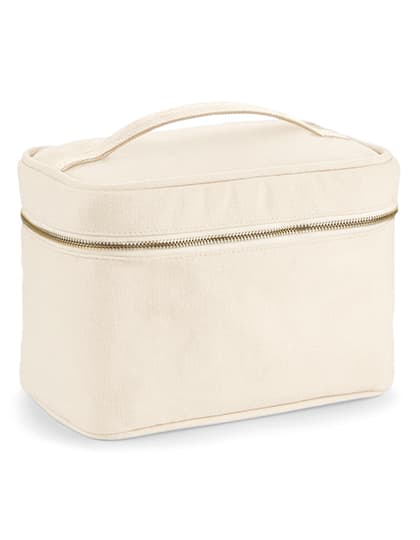 Canvas Vanity Case — Natural