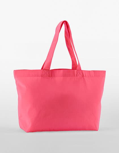 EarthAware® Organic Twill Shopper — Raspberry Pink