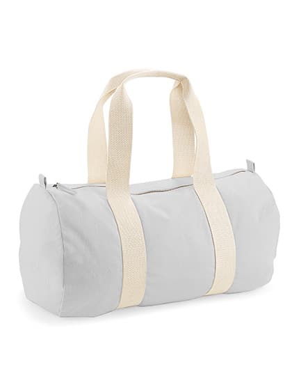 EarthAware® Organic Barrel Bag — Light Grey