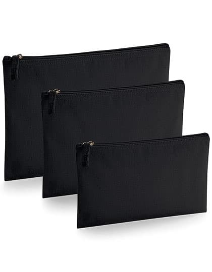 EarthAware® Organic Accessory Pouch — Black