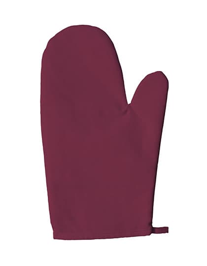 Oven Mitt (1 pcs) — Burgundy